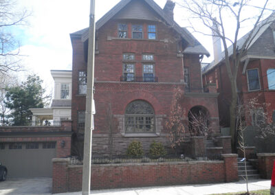 Victorian Restoration | Toronto | Brick Repair | Brick Cleaning | Brick Paint Removal | Brick Tuck Pointing | Home under reno 1