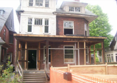 Victorian Restoration | Toronto | Brick Repair | Brick Cleaning | Brick Paint Removal | Brick Tuck Pointing | Home under reno 23