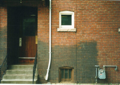Victorian Restoration | Toronto | Brick Repair | Brick Cleaning | Brick Paint Removal | Brick Tuck Pointing | Home under reno 9